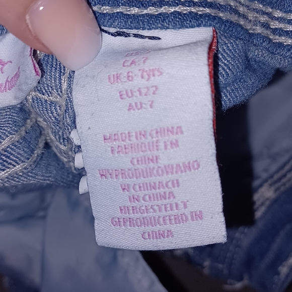 Girls Tommy Bahama Denim Shorts - Picture 3 of 4